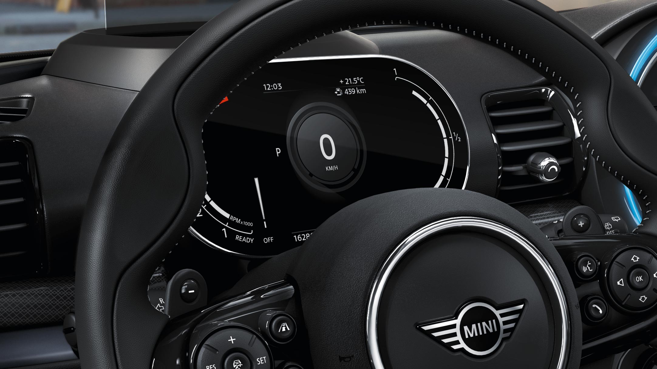 MINI Clubman – digital insturment cluster – instrument display